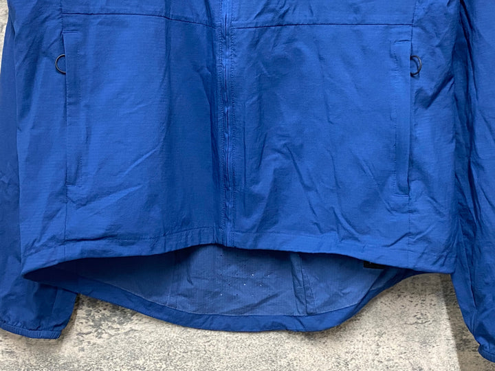 KB084 ラファ Rapha PACK JACKET 長袖 ウィンドブレーカー 紺 L