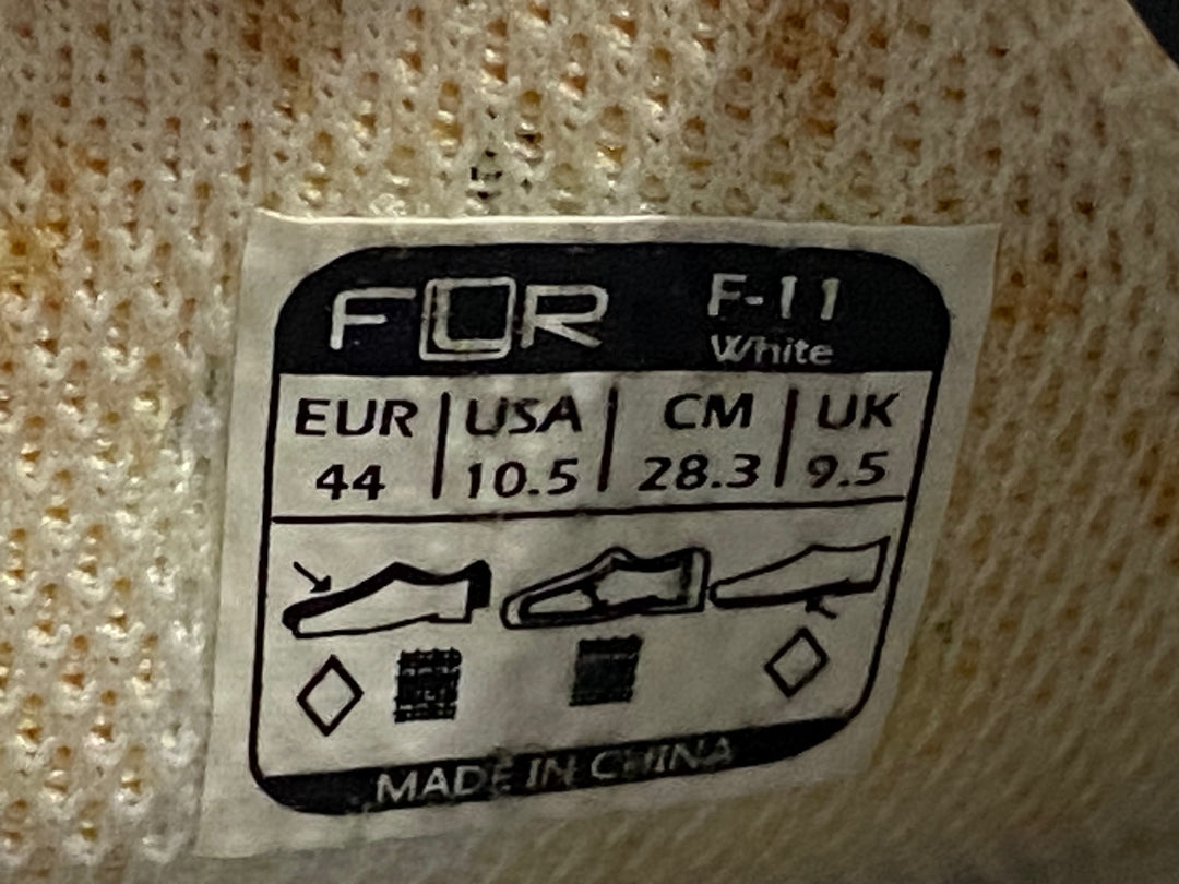 KE198 FLR F-11 ビンディングシューズ 白 EU 44 SPD-SL 汚れ