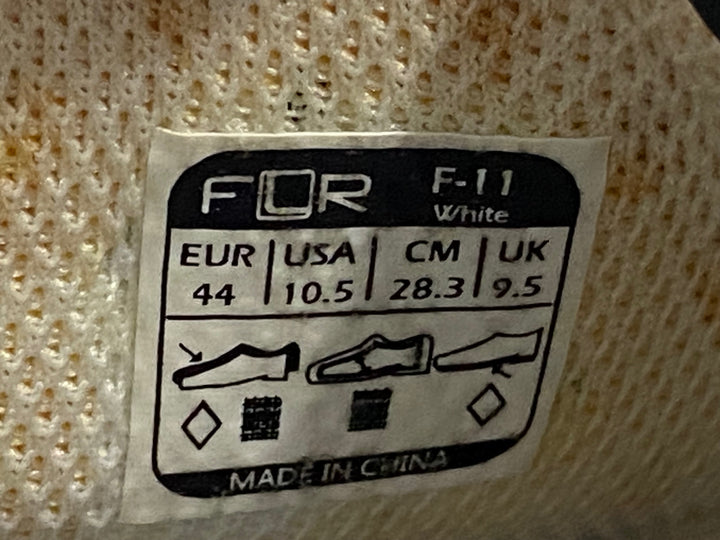KE198 FLR F-11 ビンディングシューズ 白 EU 44 SPD-SL 汚れ