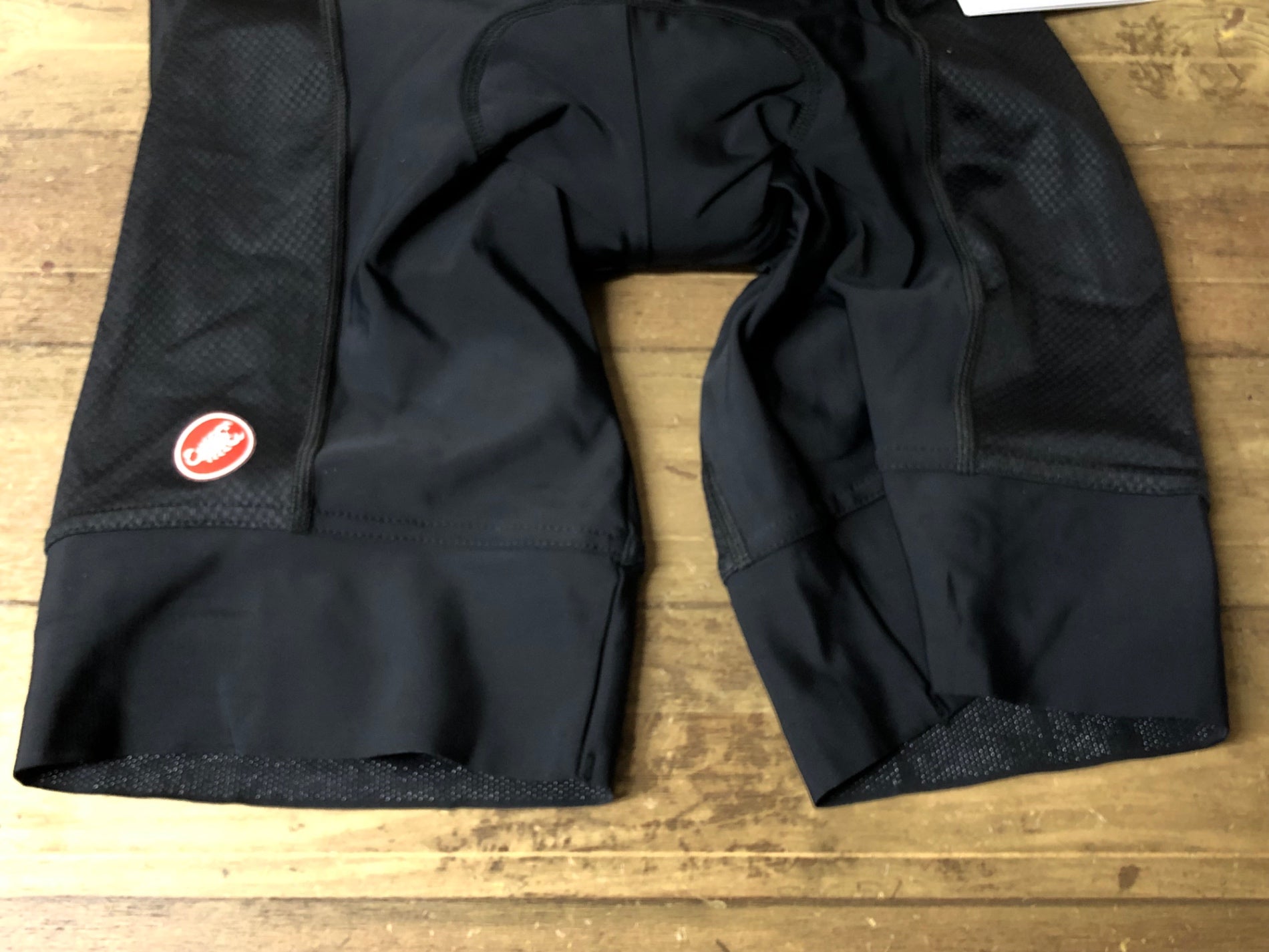 JQ861 カステリ CASTELLI COMPETIZIONE 2 BIBSHORT ビブショーツ 黒 XL