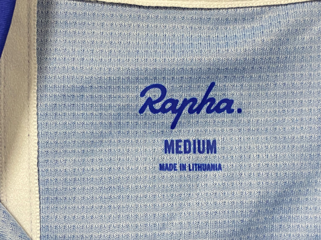 JI325 ラファ Rapha SUPER LIGHTWEIGHT JERSEY 半袖 サイクルジャージ 紫 M