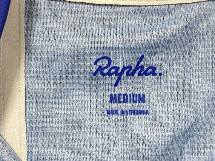 JI325 ラファ Rapha SUPER LIGHTWEIGHT JERSEY 半袖 サイクルジャージ 紫 M