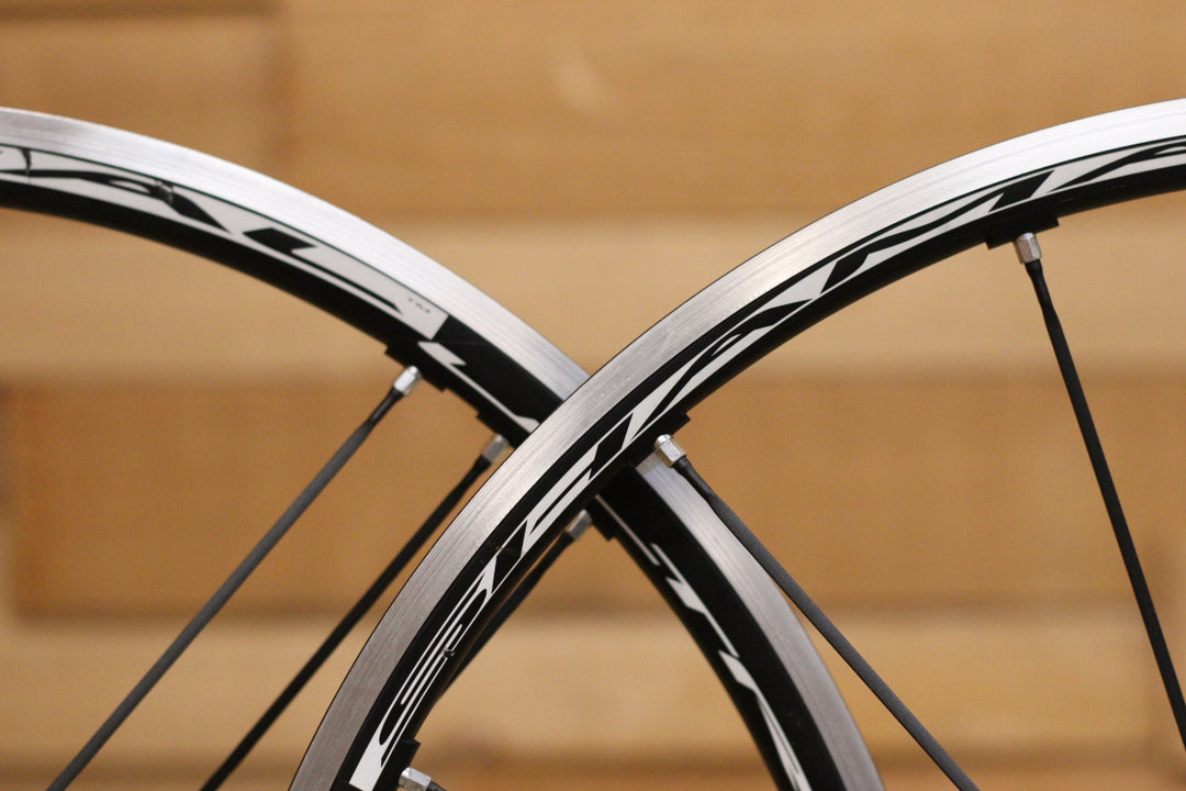 訳あり カンパニョーロ Campagnolo シャマルウルトラ SHAMAL ULTRA 2-WAY FIT アルミ クリンチャー チューブレス ホイールセット シマノ12/11S 15C 【立川店】