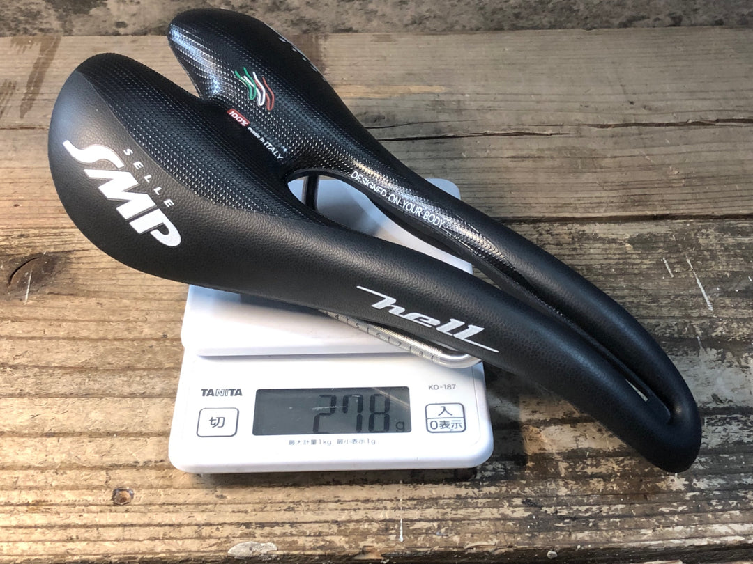 JU421 SELLE SMP ヘル HELL サドル 144mm aisi 304 tubeレール 黒