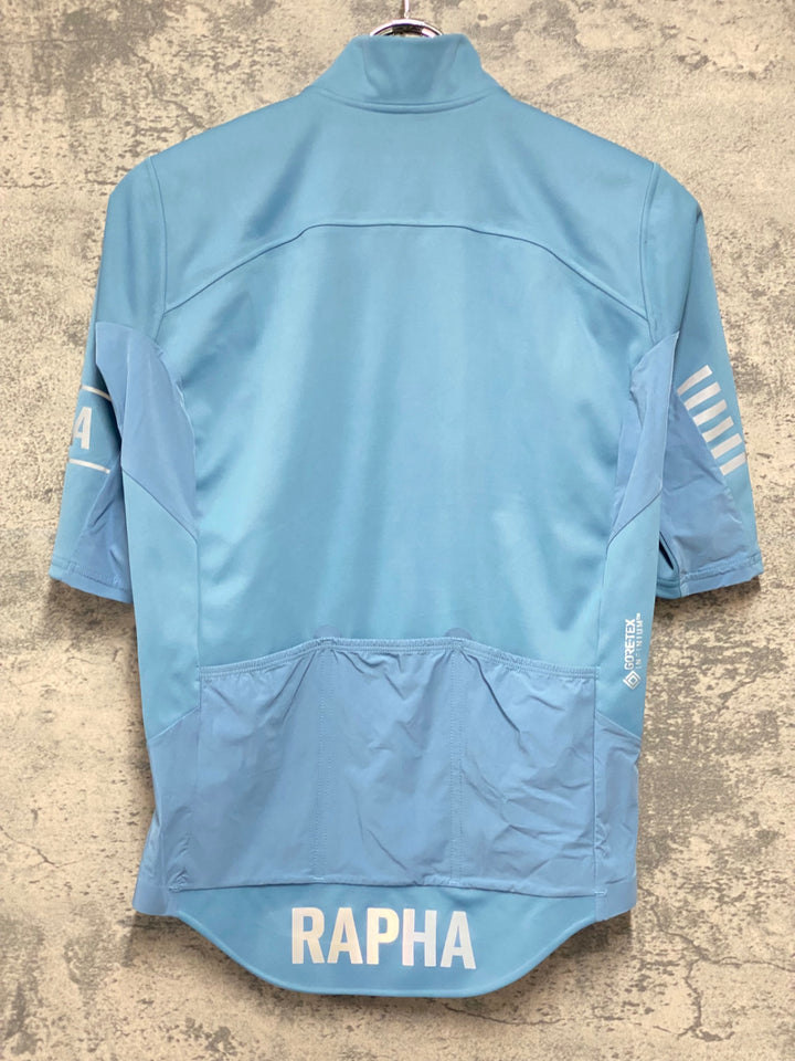 KA310 ラファ Rapha MEN'S PRO TEAM INFINIUM JERSEY 半袖 サイクルジャージ ターコイズ S GORE-TEX INFINIUM