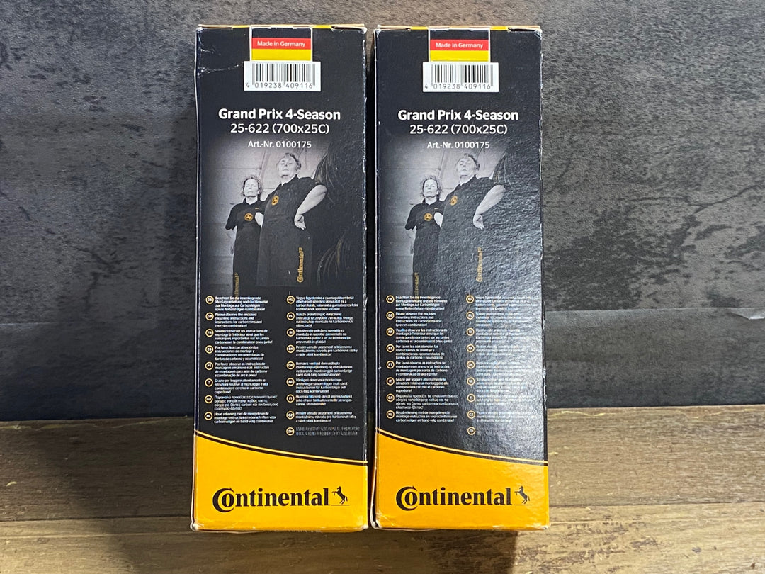 JY401 コンチネンタル Continental グランプリ GRANDPRIX 4season タイヤ 前後セット 25mm