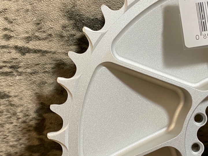 KE624 5DEV Aero Road Gravel Chainring チェーンリング 42T SRAM ダイレクトマウント シルバー