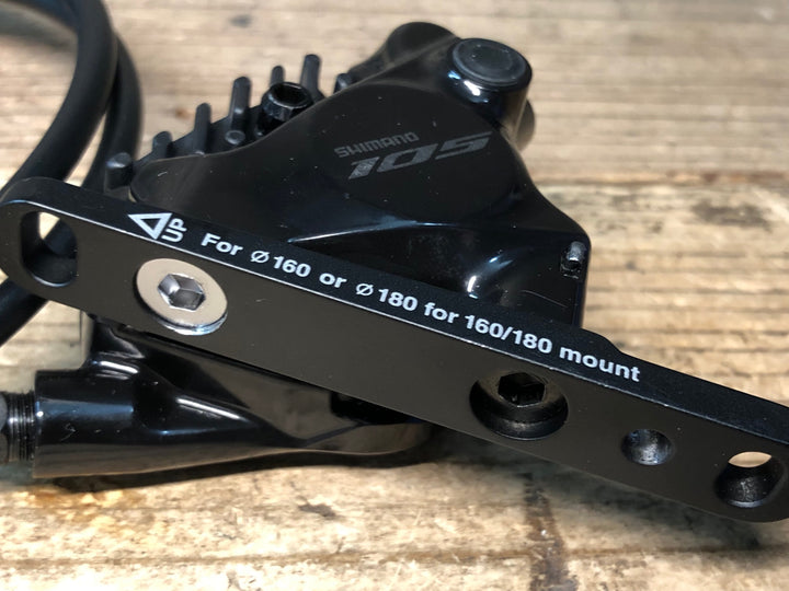 JM742 シマノ SHIMANO 105 BR-R7170 ディスクブレーキ キャリパー フロント 油圧