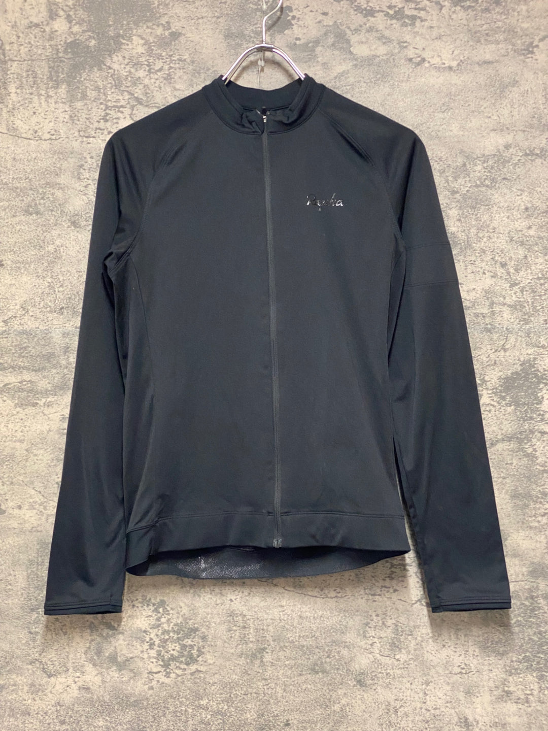 KP761 ラファ Rapha WOMEN'S CORE LONG SLEEVE JERSEY 長袖 サイクルジャージ 黒 レディース M 裏起毛