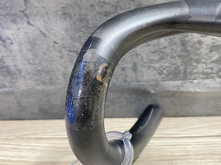 KI227 ジップ ZIPP SL-70 ERGO カーボン ドロップハンドル ブラケットC-C400mm Φ31.8 ※クランプ痕大のためジャンク