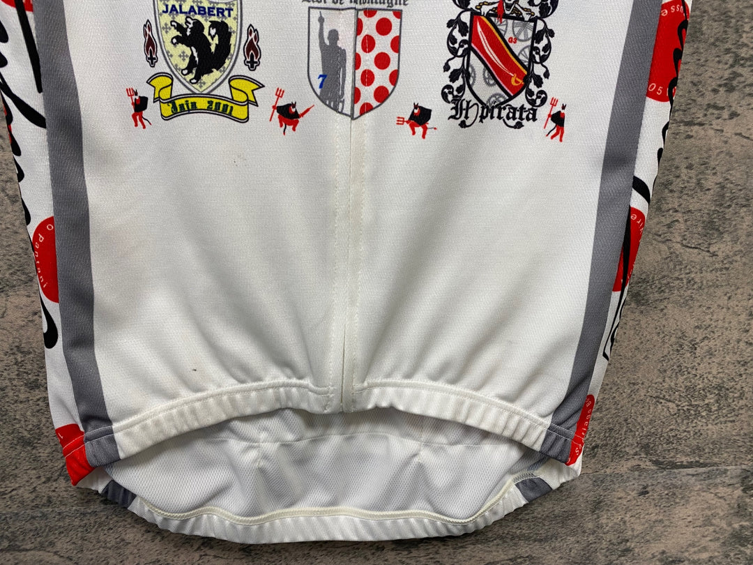 JT531 パールイズミ PEARL iZUMi 半袖 サイクルジャージ 白 M