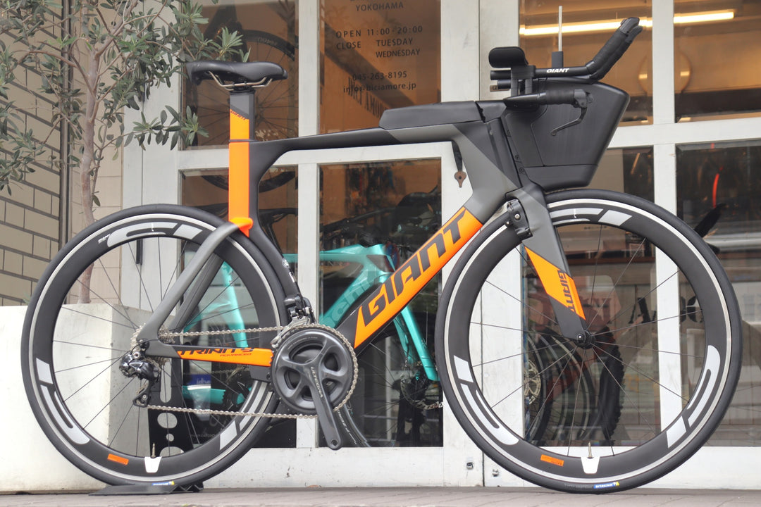 ジャイアント GIANT トリニティ TRINITY ADVANCED PRO 1 2017モデル Lサイズ シマノ アルテグラ 6870 11S カーボン TTバイク 【横浜店】