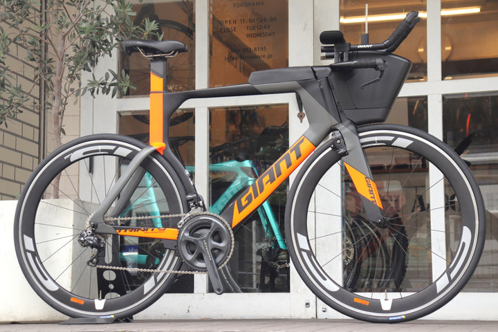 ジャイアント GIANT トリニティ TRINITY ADVANCED PRO 1 2017モデル Lサイズ シマノ アルテグラ 6870 11S カーボン TTバイク 【横浜店】