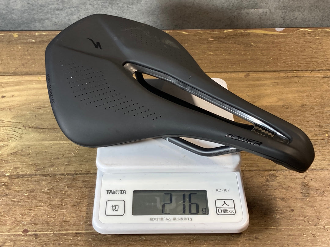 JV744 スペシャライズド SPECIALIZED POWER PRO HOLLOW Ti サドル 黒 155mm