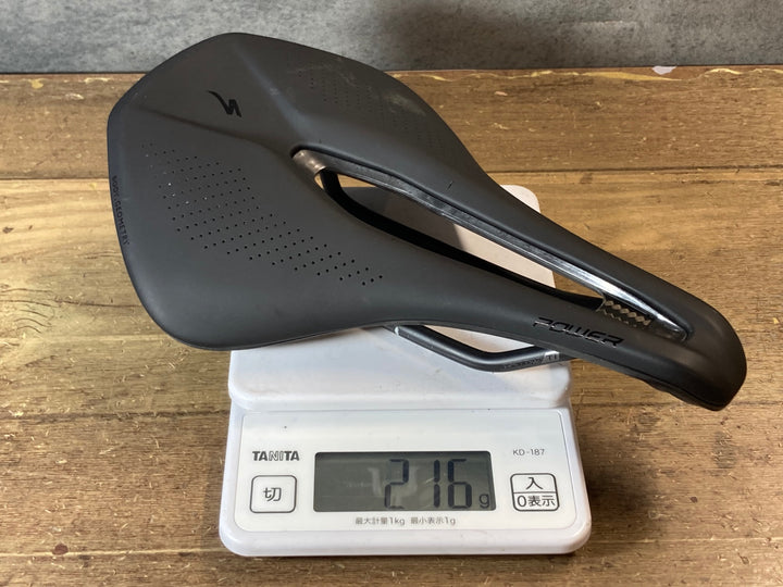 JV744 スペシャライズド SPECIALIZED POWER PRO HOLLOW Ti サドル 黒 155mm