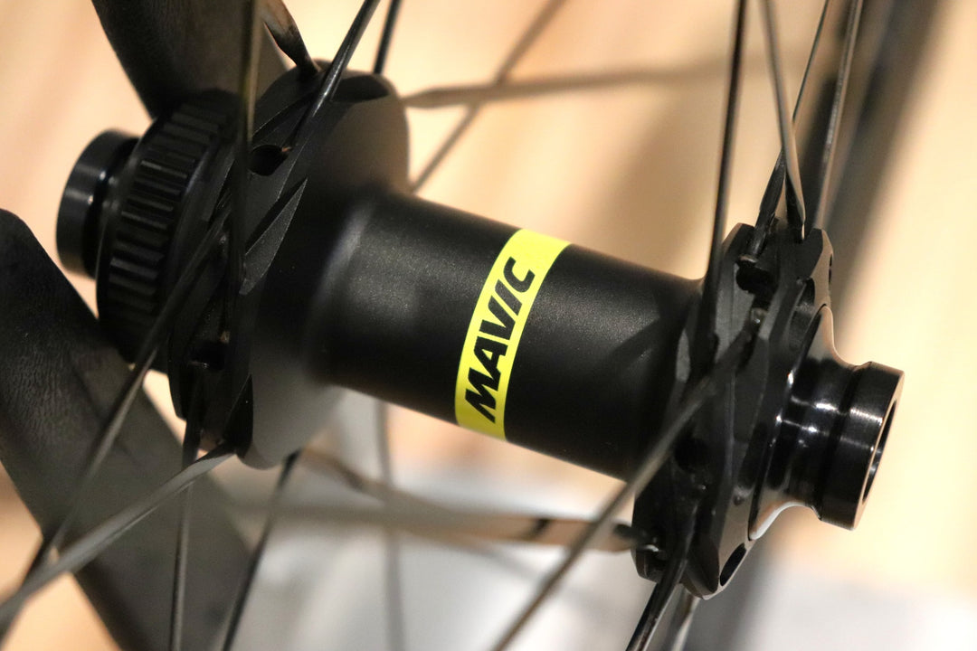 マヴィック MAVIC キシリウム KSYRIUM SL 25 DISC アルミ チューブレスレディ ホイールセット シマノ11S/12S 19C 【仙台店】