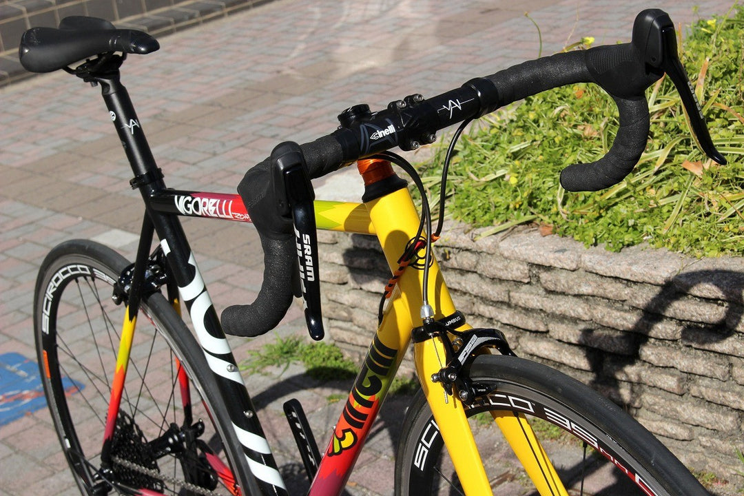 チネリ Cinelli ヴィゴレッリ ロード Vigorelli ROAD 2018 Mサイズ スラム アペックス1×11S スチール ロードバイク 【名古屋店】