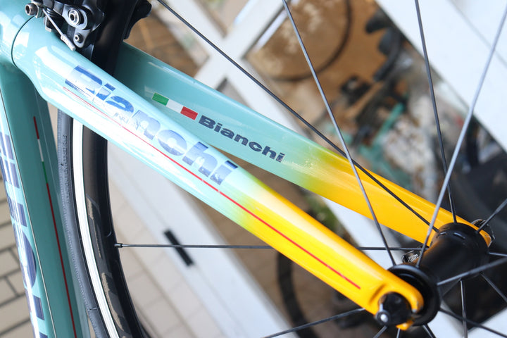 ビアンキ Bianchi フェニーチェ プロ FENICE PRO 2018モデル 53サイズ シマノ 105 5800 11S アルミ スカンジウム RACING 3 【横浜店】