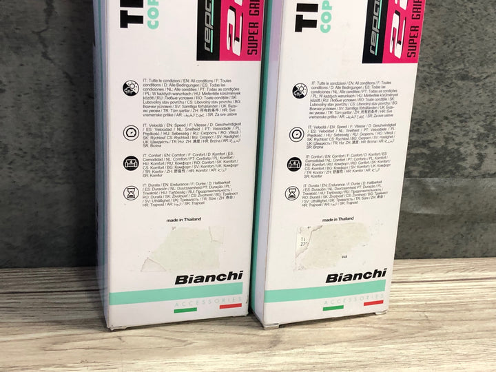 JY024 ビアンキ BIANCHI レパルトコルサ REPARTO CORSE 220TPI 700x25C クリンチャー タイヤチューブ 2本セット 未使用