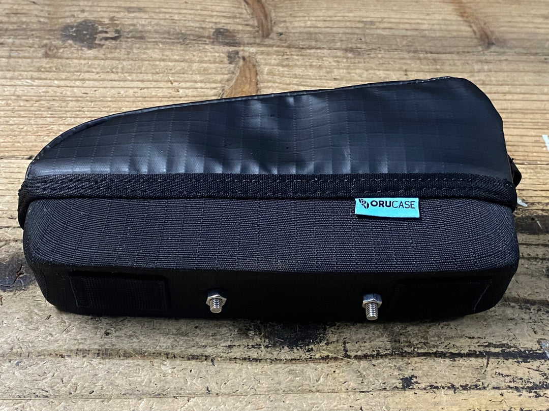 KN995 オルケース ORUCASE トップチューブバッグ 黒 マグネットジッパー