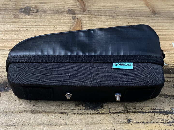 KN995 オルケース ORUCASE トップチューブバッグ 黒 マグネットジッパー