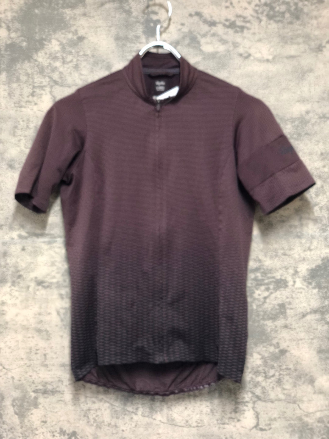 KM119 ラファ Rapha WOMEN'S CLASSIC FLYWEIGHT JERSEY LINE FADE 半袖 サイクルジャージ 赤 ※右袖ほつれ