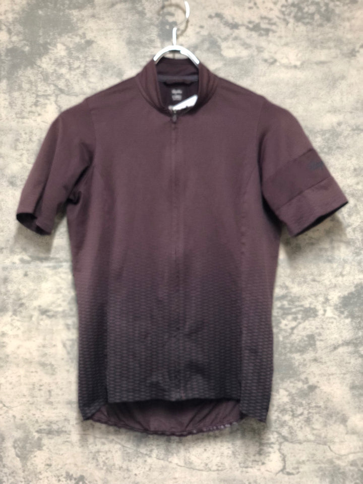 KM119 ラファ Rapha WOMEN'S CLASSIC FLYWEIGHT JERSEY LINE FADE 半袖 サイクルジャージ 赤 ※右袖ほつれ