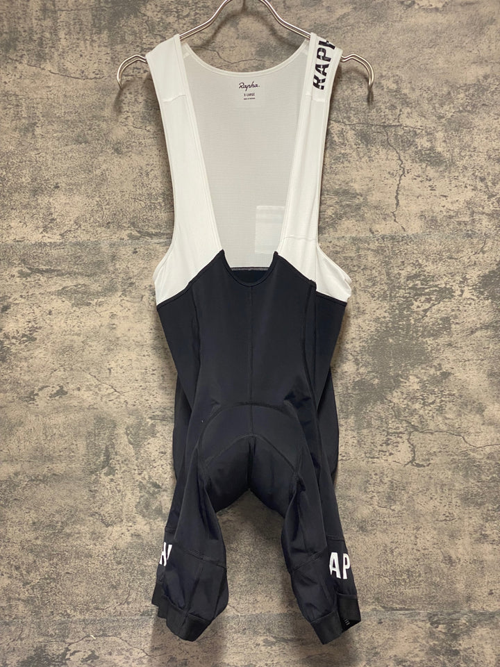 KC677 ラファ Rapha PRO TEAM TRAINING BIB SHORTS ビブショーツ 黒 XL