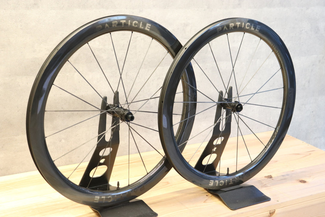 パーティクル PARTICLE RCX50 Ultralight AR1ハブ スチールベアリング 36Tラチェット シマノ11/12S カーボン ホイールセット 【さいたま浦和店】