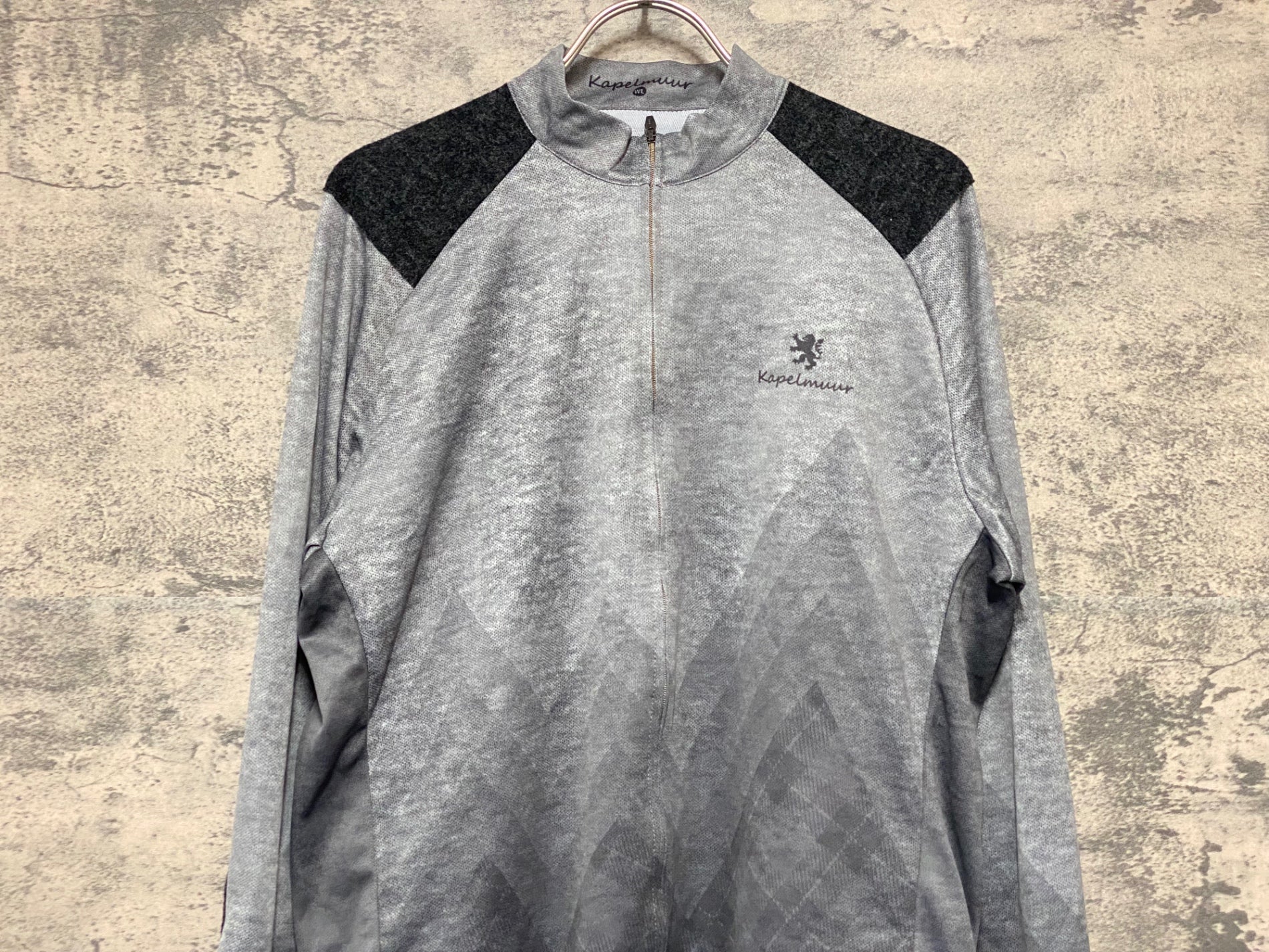 KJ755 カペルミュール KAPELMUUR 長袖 サイクルジャージ グレー WL