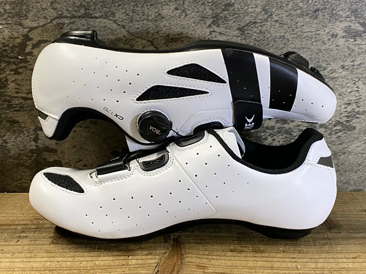 JU156 レイク LAKE CX176 CLARINO ビンディングシューズ 白 EU44 3穴 ※保管キズスレ