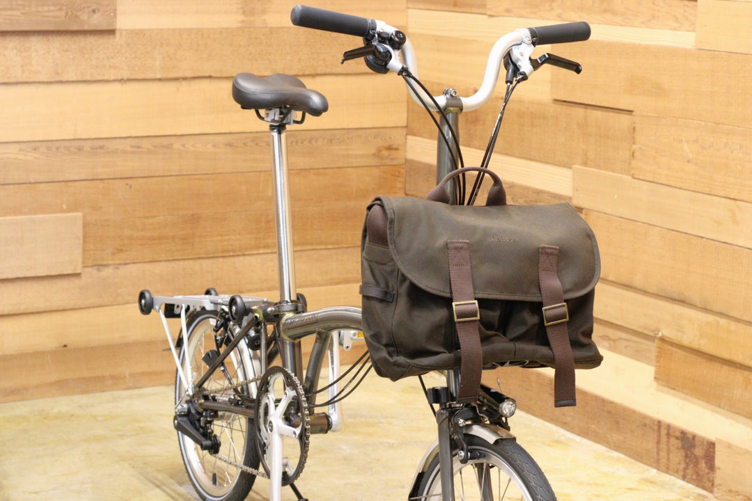ブロンプトン BROMPTON M6R RAW LACQUER 2020 2×3速 16インチ 折り畳み ミニベロ フォールディングバイク 【立川店】