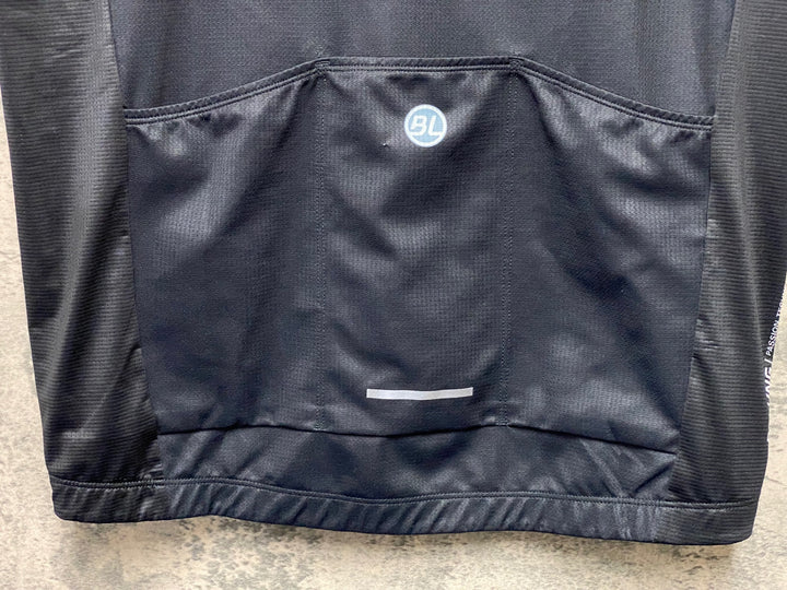 JM488 バイシクルライン BICYCLELINE 半袖 サイクルジャージ 白 赤 黒 L