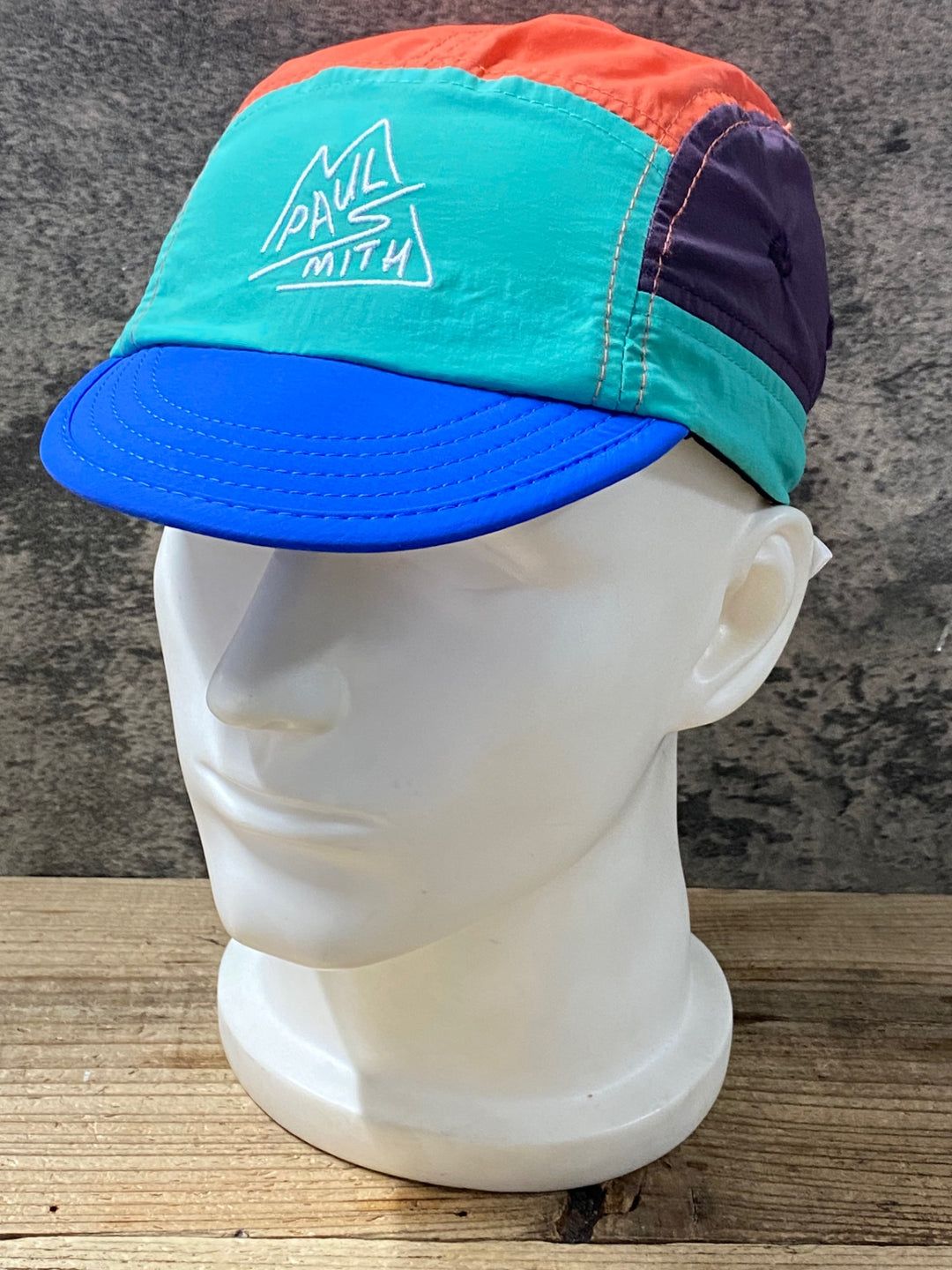 KG255 ポールスミス paul smith サイクルキャップ オレンジ 緑