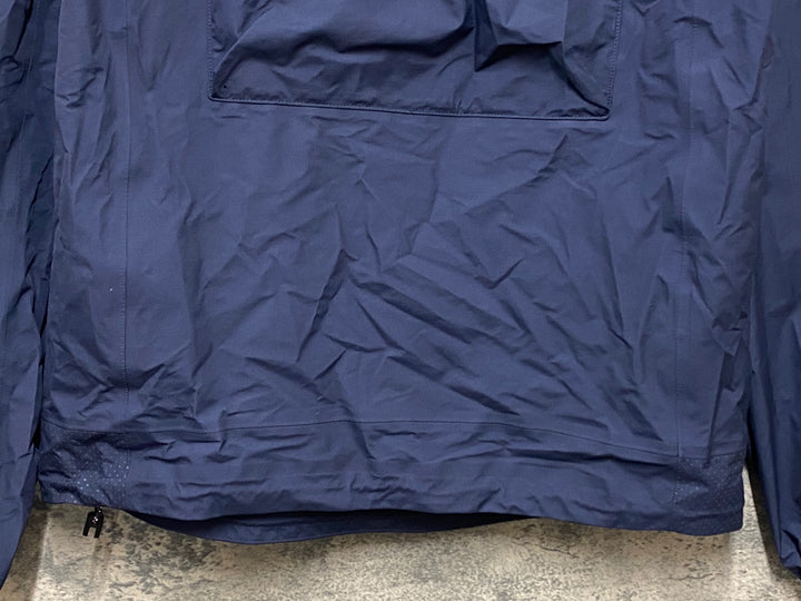 KQ687 ラファ Rapha EXPLORE HOODED GORE-TEX PULLOVER 長袖 ジャケット 濃紺 S