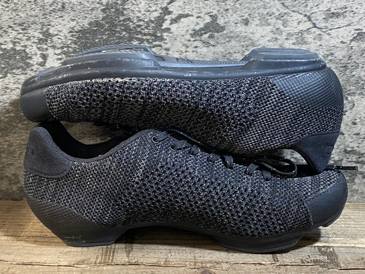 KD100 ジロ GIRO REPUBLIC R KNIT HV  ビンディングシューズ 2穴 黒 EU40