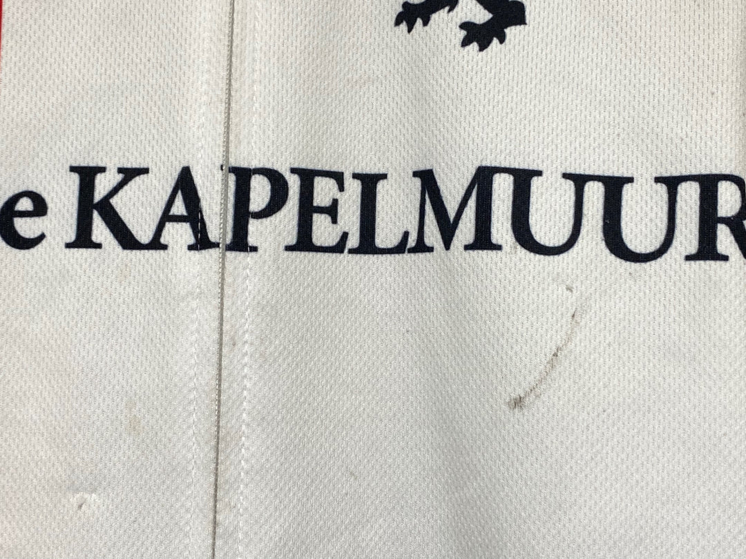JY808 リオンドカペルミュール Lion de KAPELMUUR 半袖 サイクルジャージ 白 M ※擦れ,汚れ