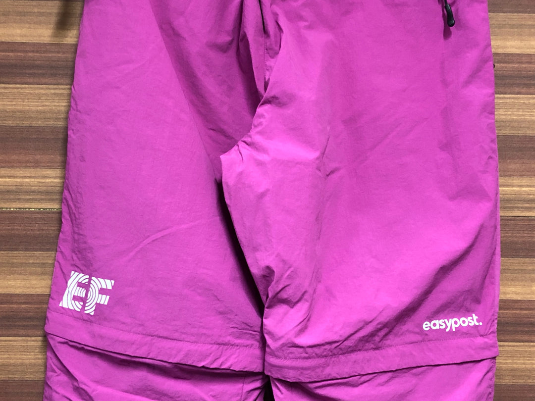 IM073 パレス PALACE ラファ RAPHA EF EDUCATION FIRST TECH ZIP-OFF TROUSERS ピンク L