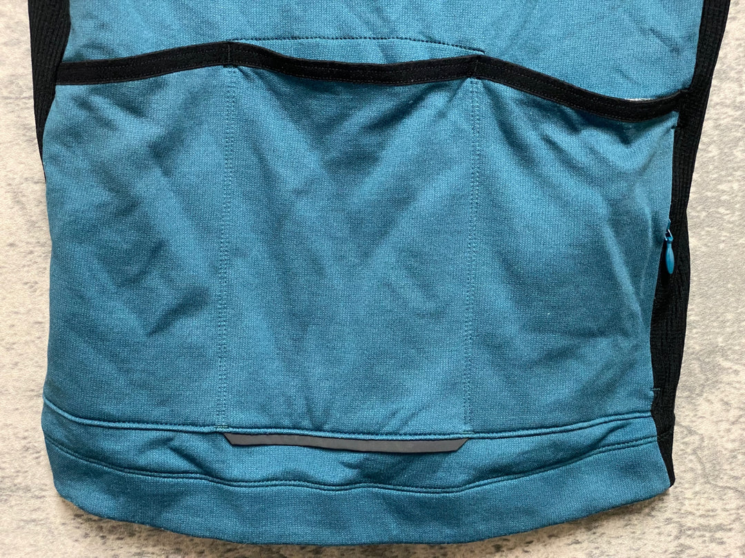 JL022 イザドア Isadore Signature Jersey 半袖 サイクルジャージ 黒 緑 S