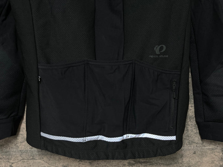 KG552 パールイズミ PEARL iZUMi 長袖 サイクルジャケット 黒 MEN'S L 裏起毛 黒タグ