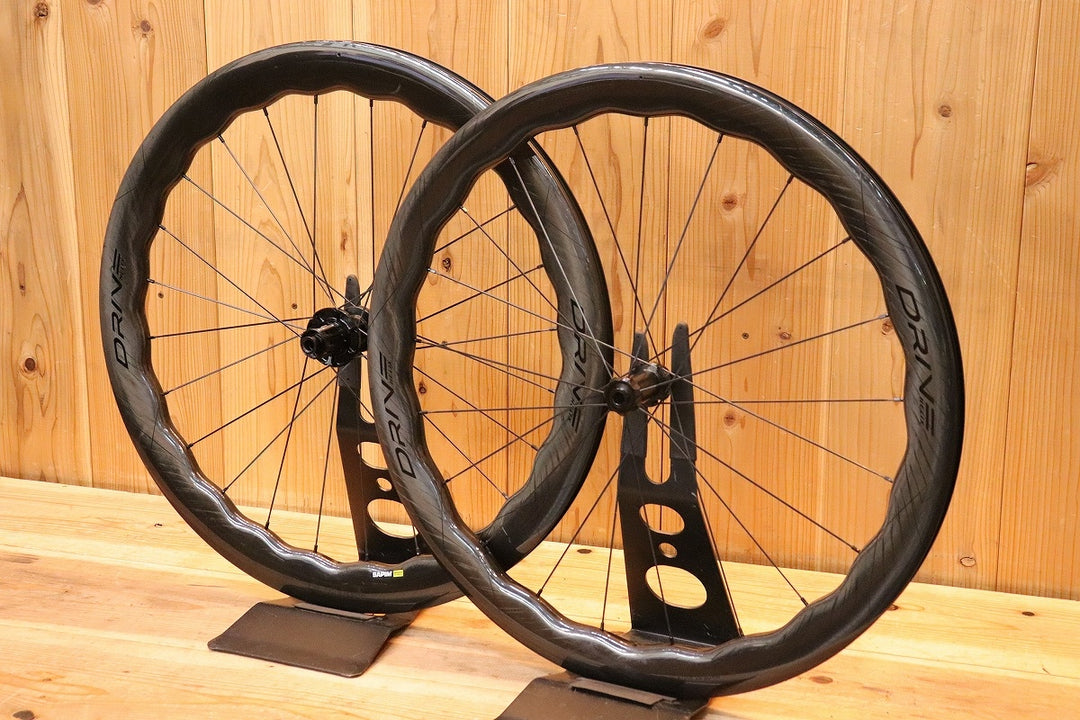 エリートホイールズ ELITEWHEELS ドライブ DRIVE HELIX 57D SS カーボン チューブレスレディ ホイールセット シマノ 11S/12S 【芦屋店】