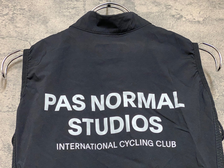 JP758 パスノーマルスタジオ PAS NORMAL STUDIOS Stow Away Gilet サイクルベスト ジレ 黒 S