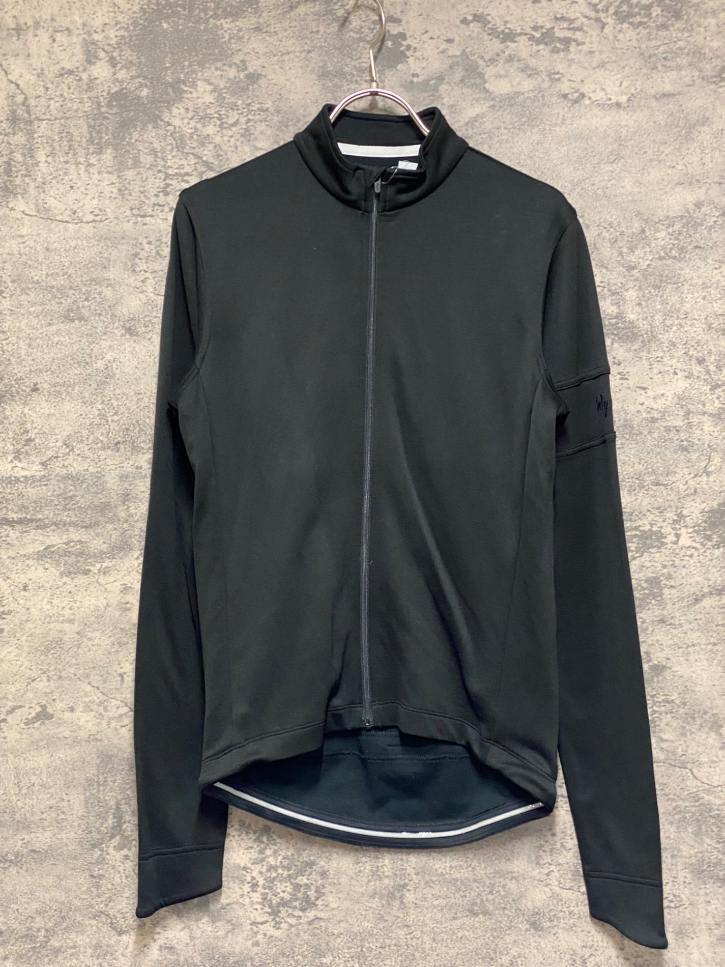 JS836 ラファ Rapha LONG SLEEVE JERSEY 長袖 サイクルジャージ 黒 S