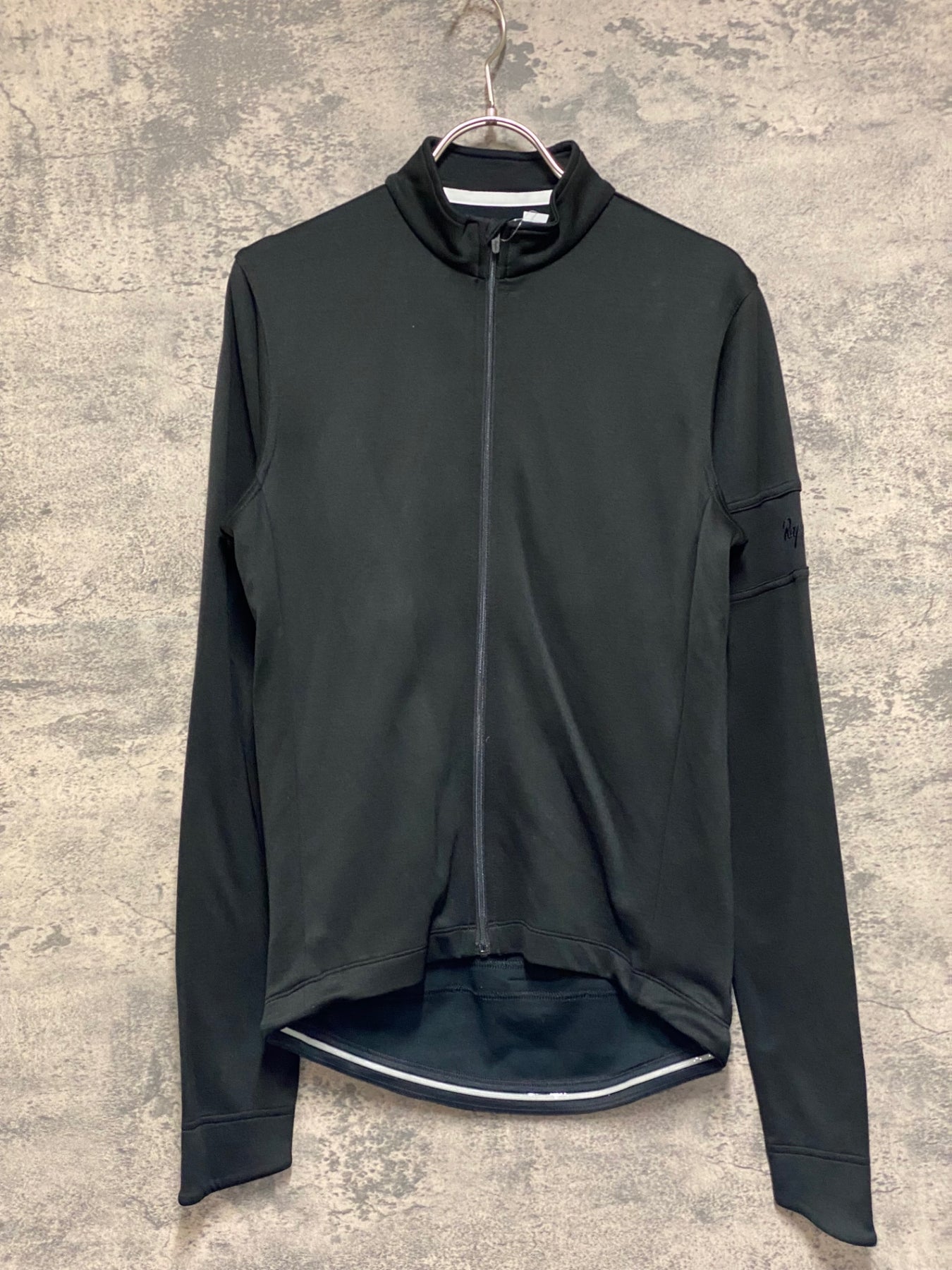 JS836 ラファ Rapha LONG SLEEVE JERSEY 長袖 サイクルジャージ 黒 S