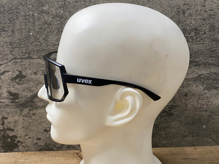 KM244 ウベックス UVEX sportstyle 235 サングラス アイウェア 黒 調光
