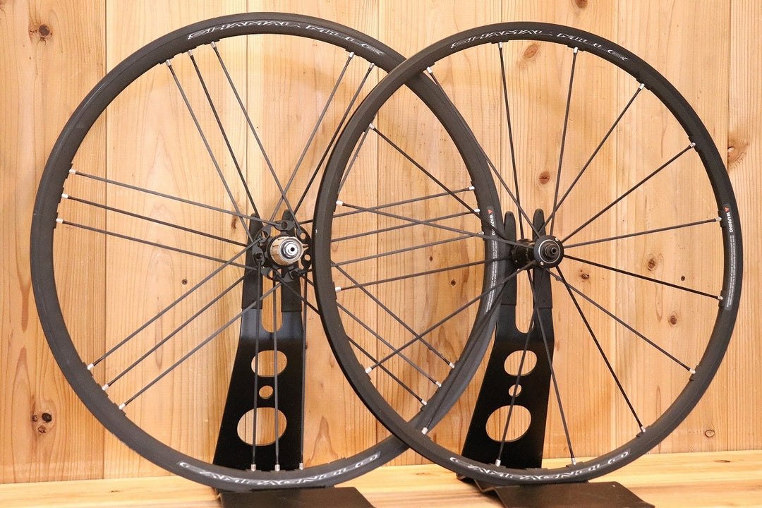 カンパニョーロ CAMPAGNOLO シャマル ミレ SHAMAL MILLE アルミ クリンチャー ホイールセット シマノ 11S ナローリム 15C 【芦屋店】