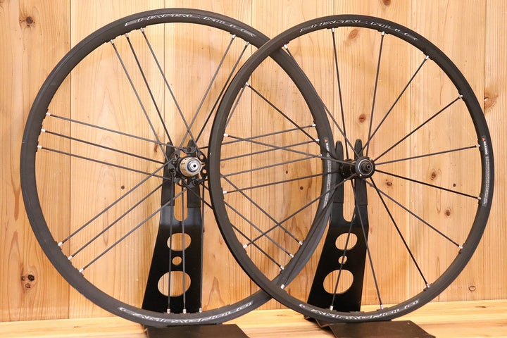 カンパニョーロ CAMPAGNOLO シャマル ミレ SHAMAL MILLE アルミ クリンチャー ホイールセット シマノ 11S ナローリム 15C 【芦屋店】