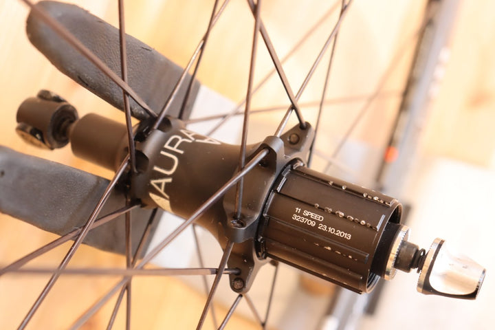 ボントレガー BONTRAGER オーラ AURA 5 アルミ・カーボン クリンチャー ホイールセット シマノ12/11S 【千葉店】