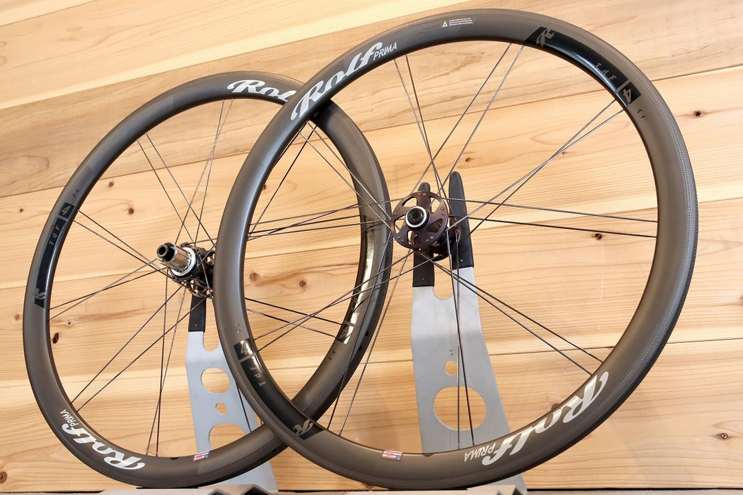 ロルフプリマ Rolf Prima TdF4 SL DISC カーボン チューブラー ディスク ホイールセット シマノ12S/11S 【千葉店】