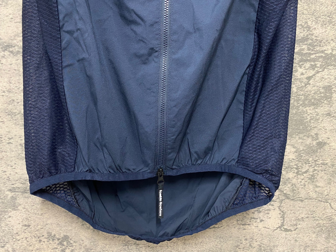 JY502 パスノーマルスタジオ PAS NORMAL STUDIOS Mechanism Stow Away Gilet ジレ サイクルベスト ネイビー M